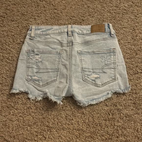 2 pairs of american eagle jean shorts, size 0, $25 each brand new - Picture 3 of 7